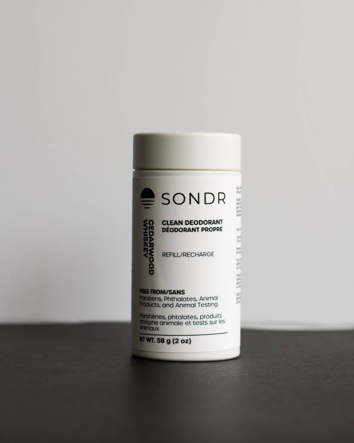 SONDR Cedarwood Whiskey Deodorant