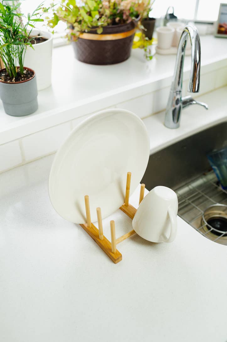 Bamboo Dish Drying Rack