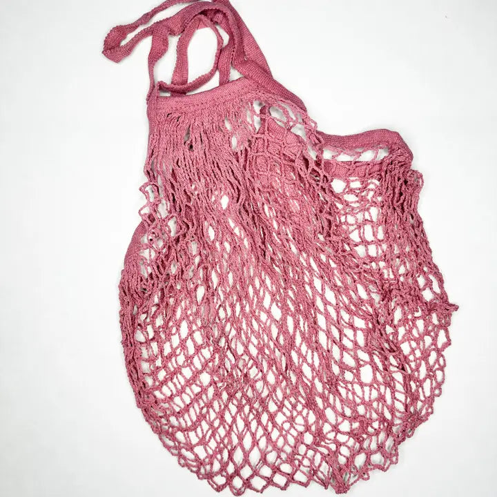 Eco-Friendly Cotton Net Market Tote – Reusable & Organic