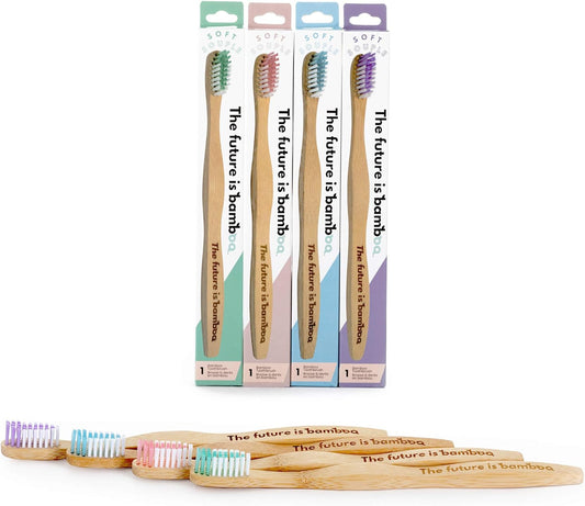 Adult Soft Bamboo Toothbrush
