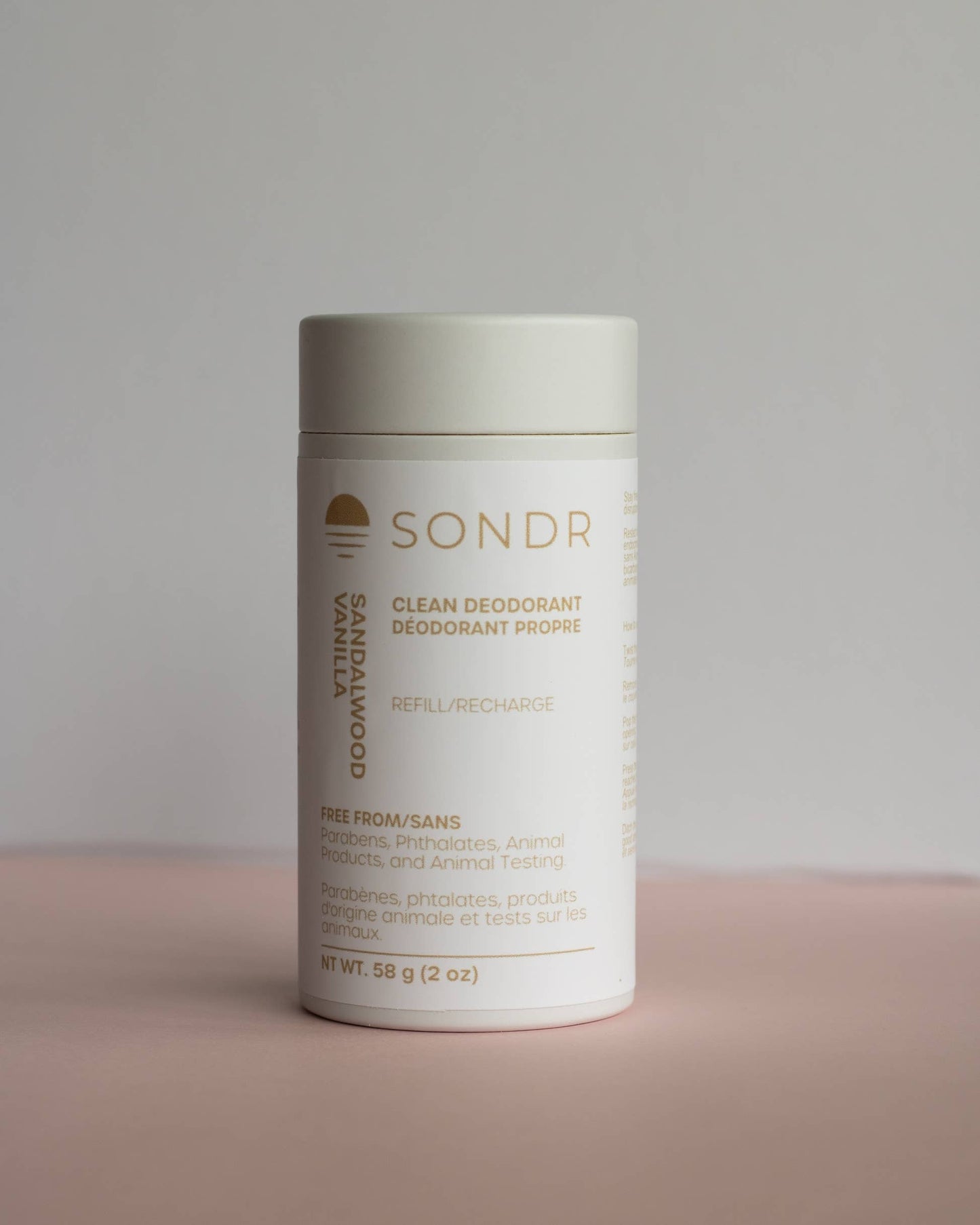 SONDR Sandalwood Vanilla Deodorant