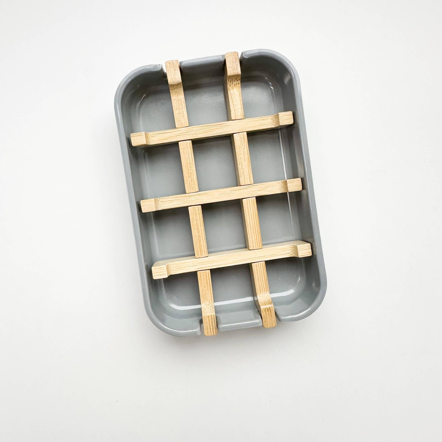 Biodegradable Bamboo and Starch Soap Dish