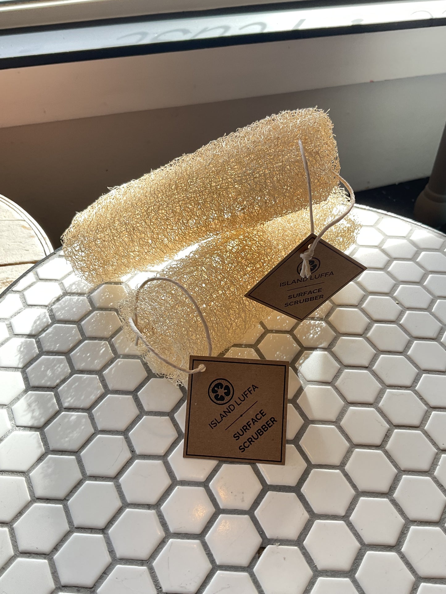 5” Locally Grown Luffa Chunk