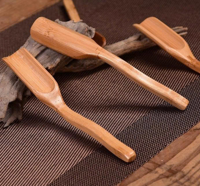 Natural Bamboo Wooden Tea Spoon - 17cm