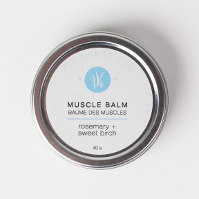 All things Jill Muscle Massage Balm, Rosemary & Sweet Birch