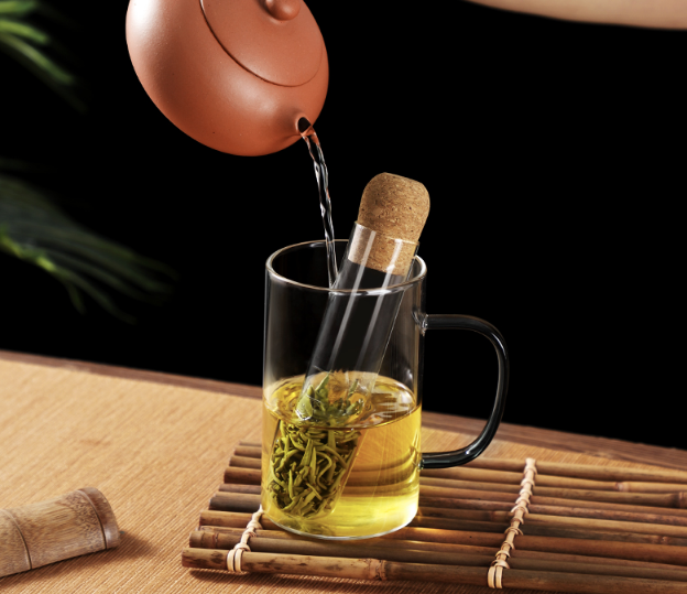 Tea Infuser - Glass Tube - Single Cup
