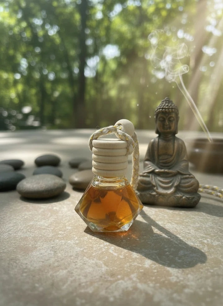 Om Naturale Car Diffuser, Buddha - Refillable