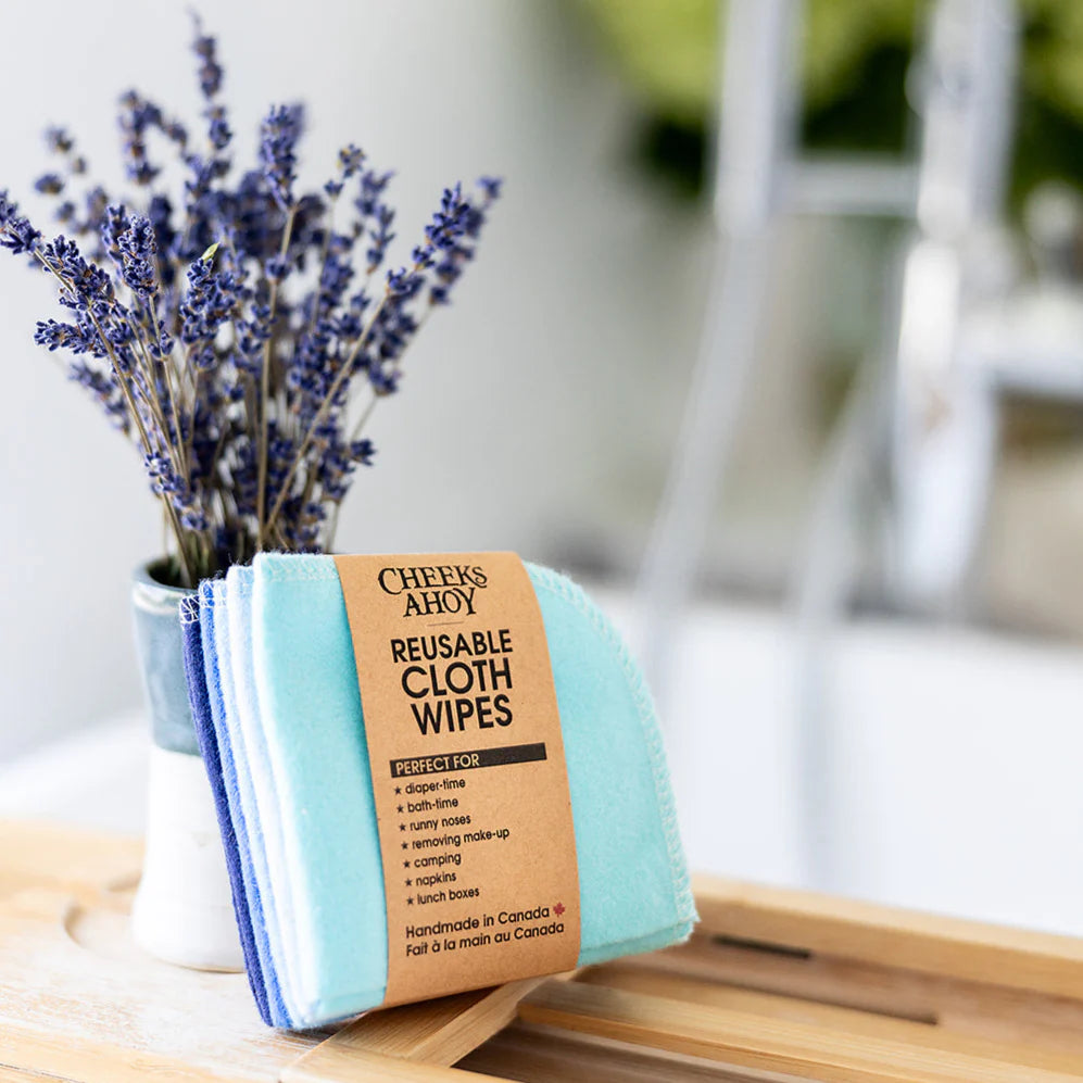 Reusable Cloth Wipes- 10 pack