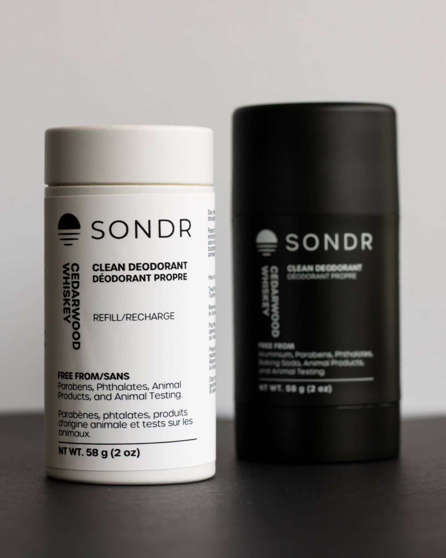 SONDR Cedarwood Whiskey Deodorant
