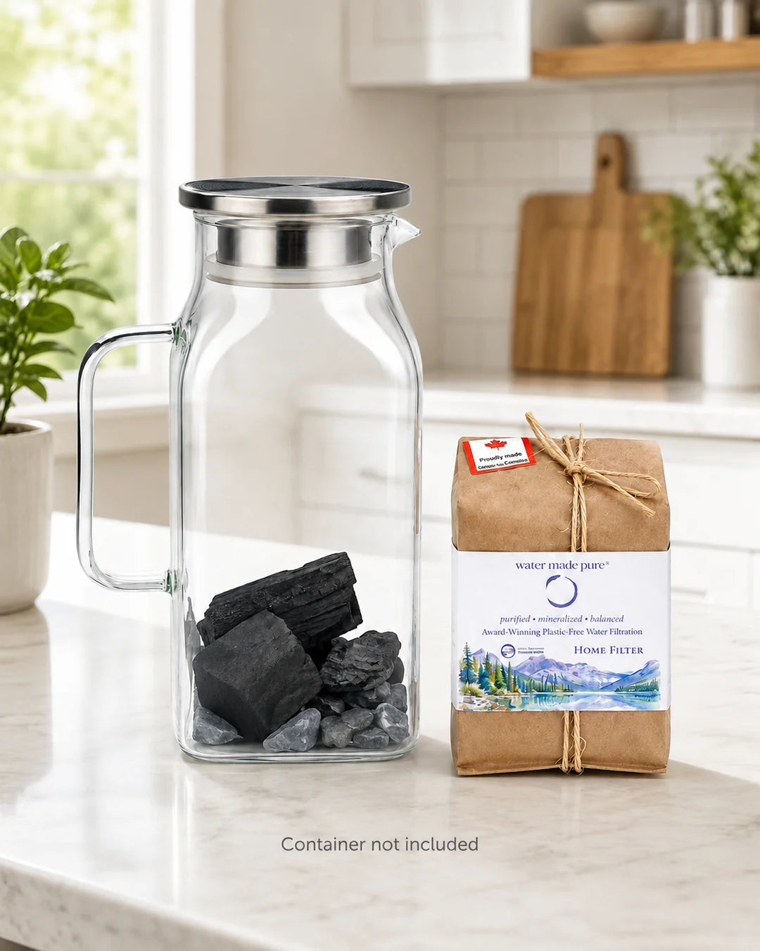 Binchotan Style Activated Charcoal Water Filters
