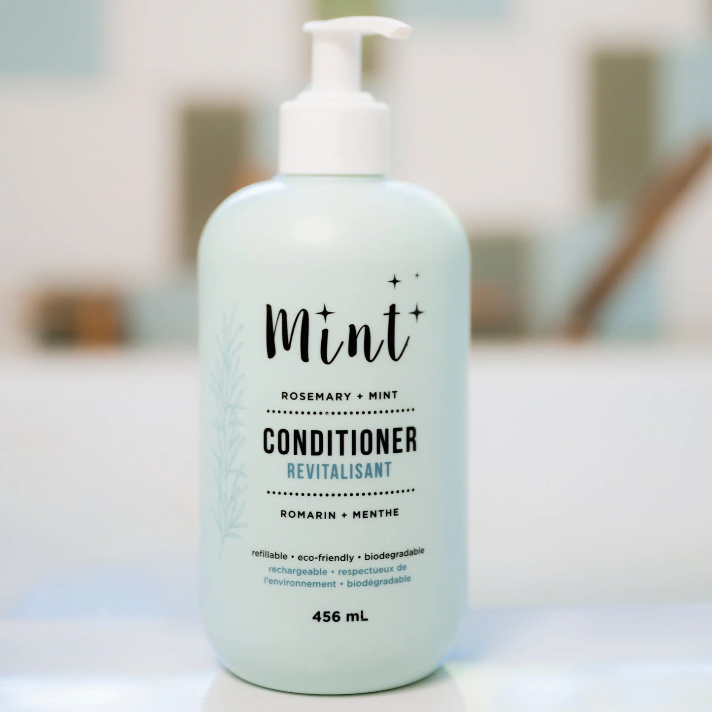 Mint Conditioner 456ml Refillable Bottle