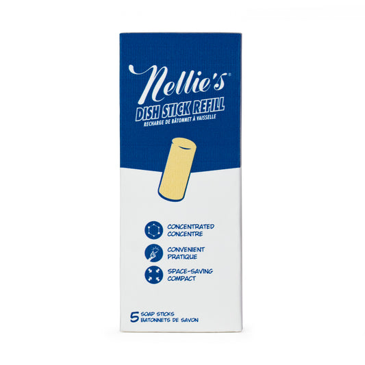 Nellie's Dish Stick Refill, 5 Pack