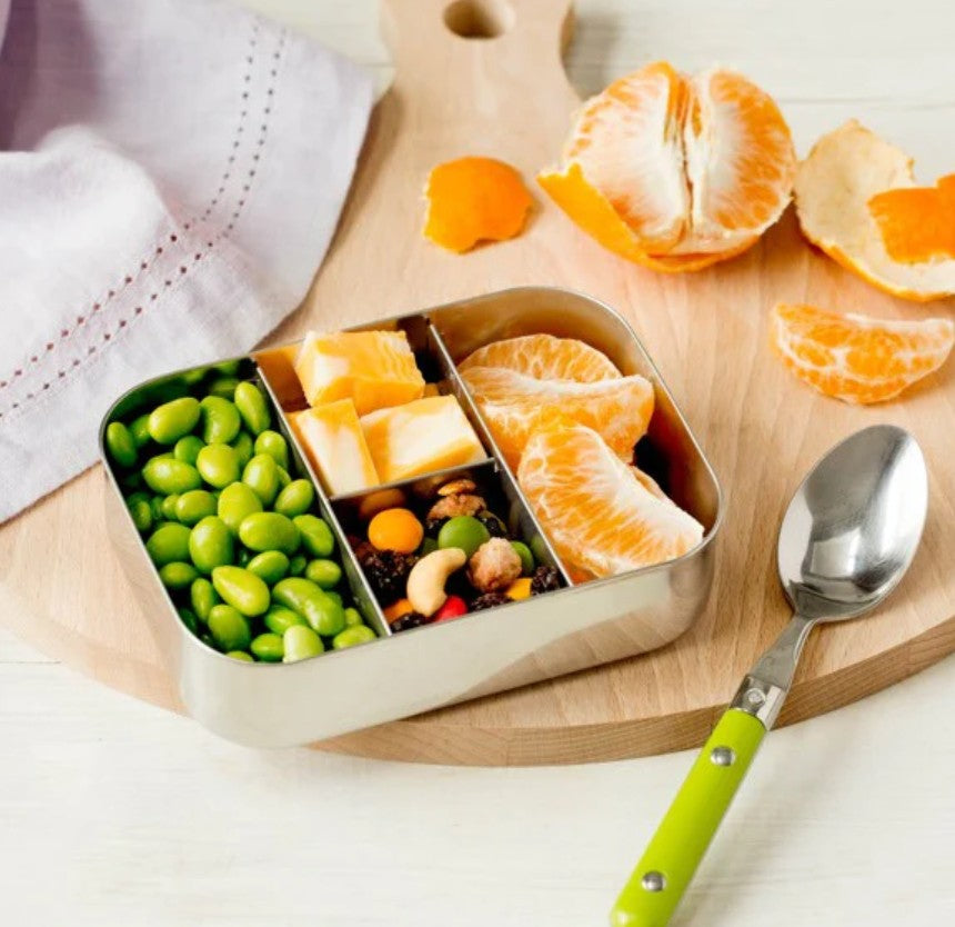 Lunchbots Small Stainless 4-Compartment Protein Packer Bento
