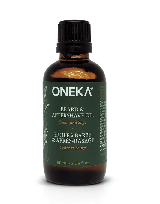 Oneka Cedar & Sage Beard & Aftershave Oil