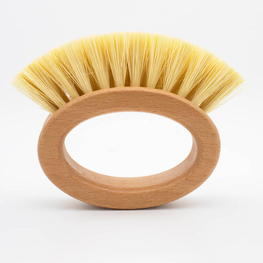 Kitchen oval ring wooden brush