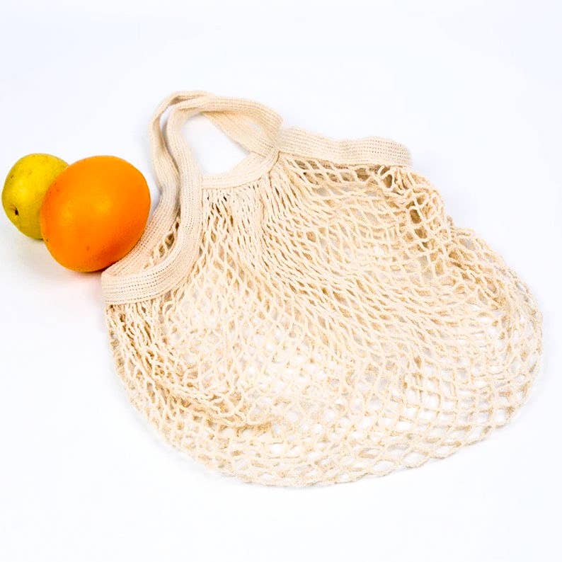 Eco-Friendly Cotton Net Market Tote – Reusable & Organic