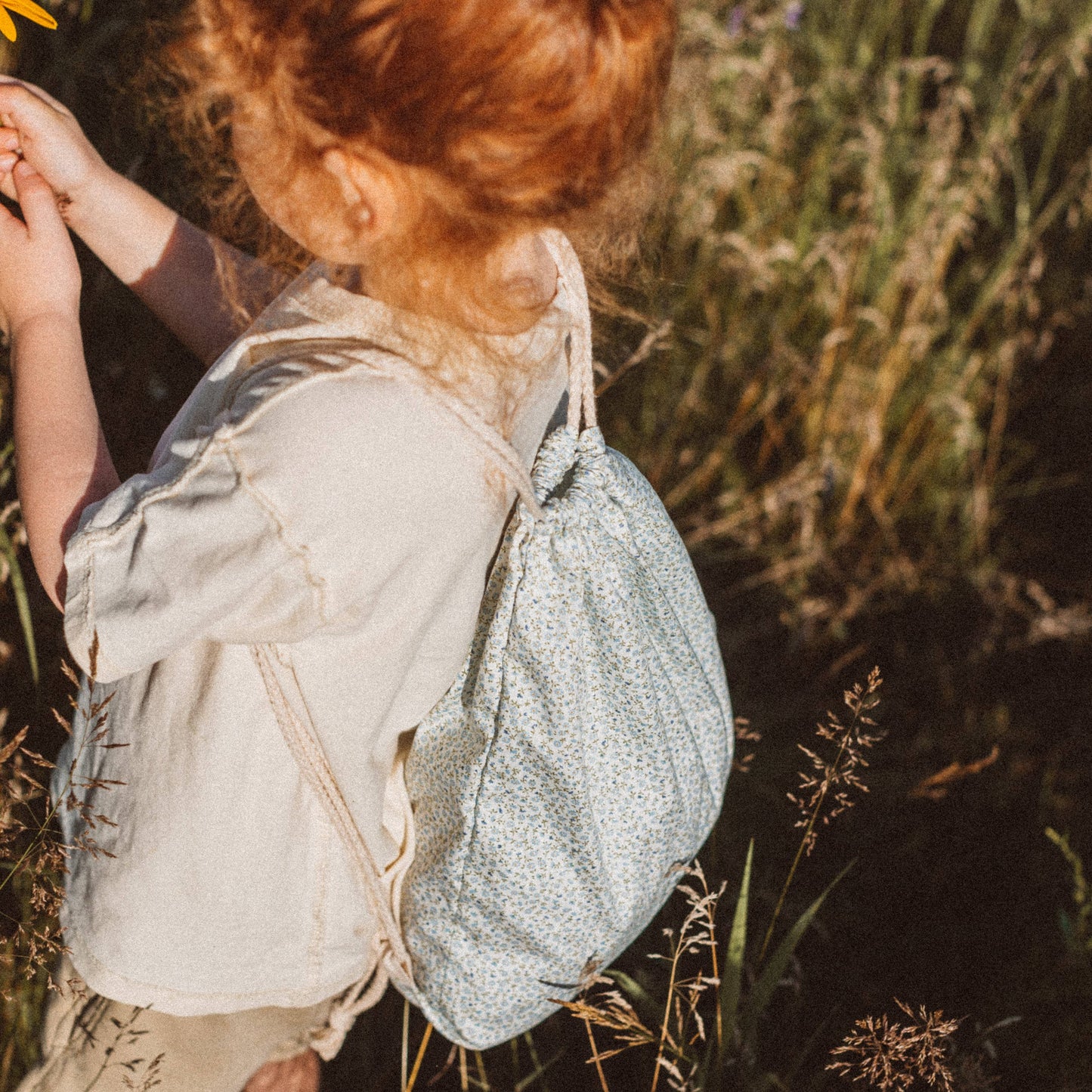 Drawstring Backpack Bag