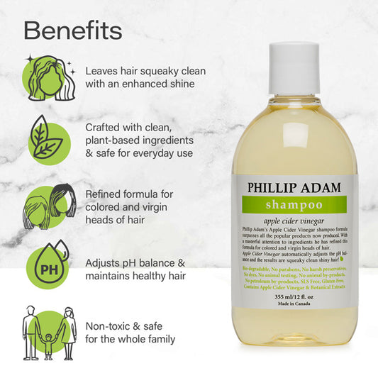 BULK Phillip Adam ACV Shampoo 4L