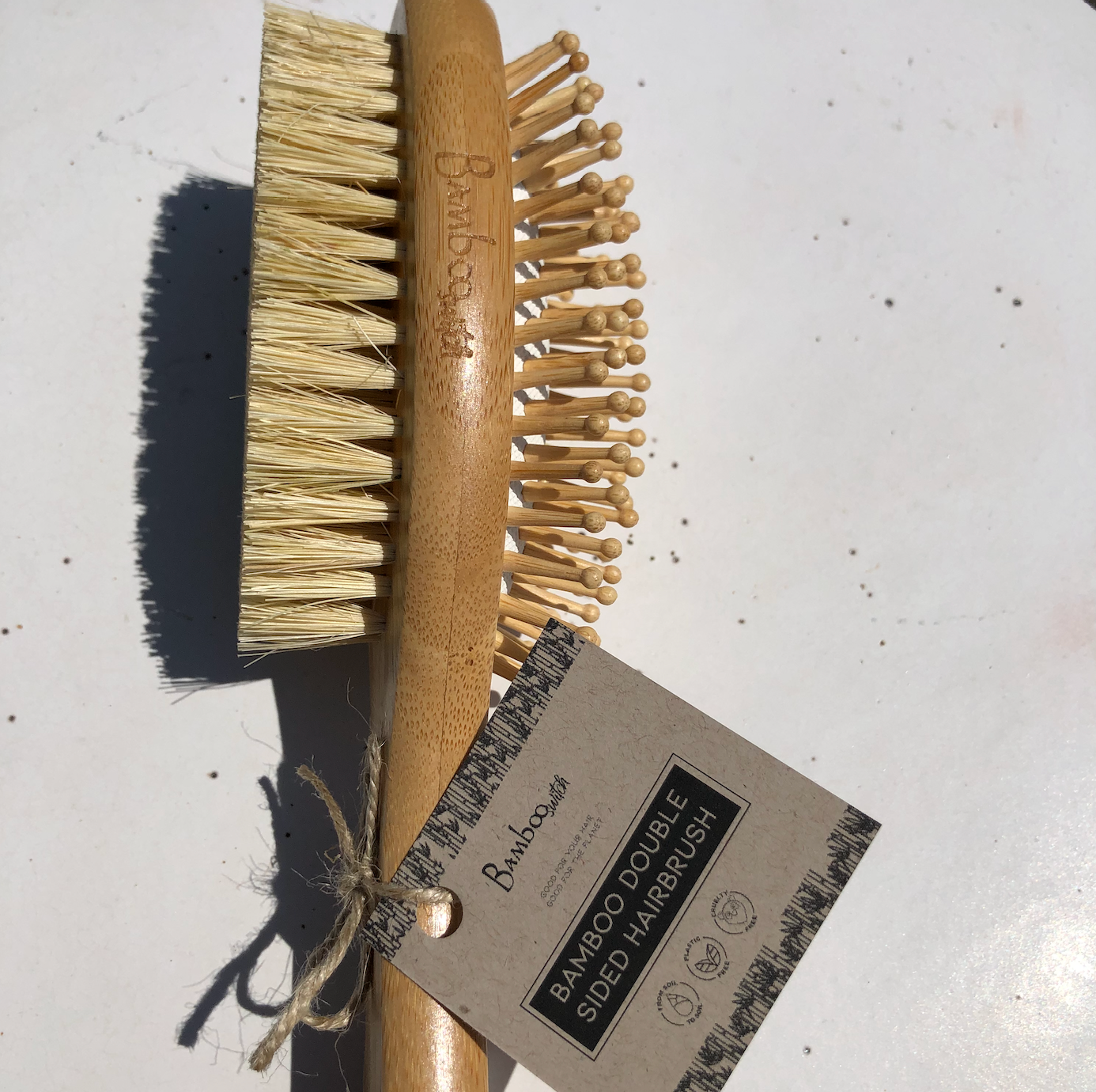 Bamboo Double Sided Hair Brush