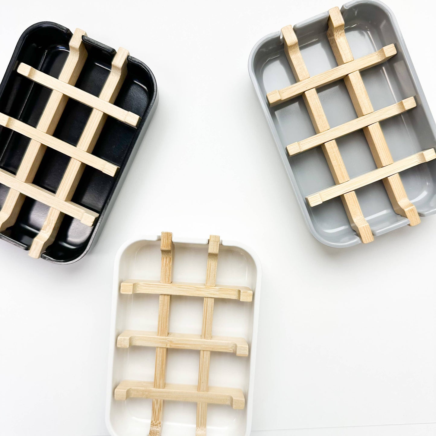 Biodegradable Bamboo and Starch Soap Dish