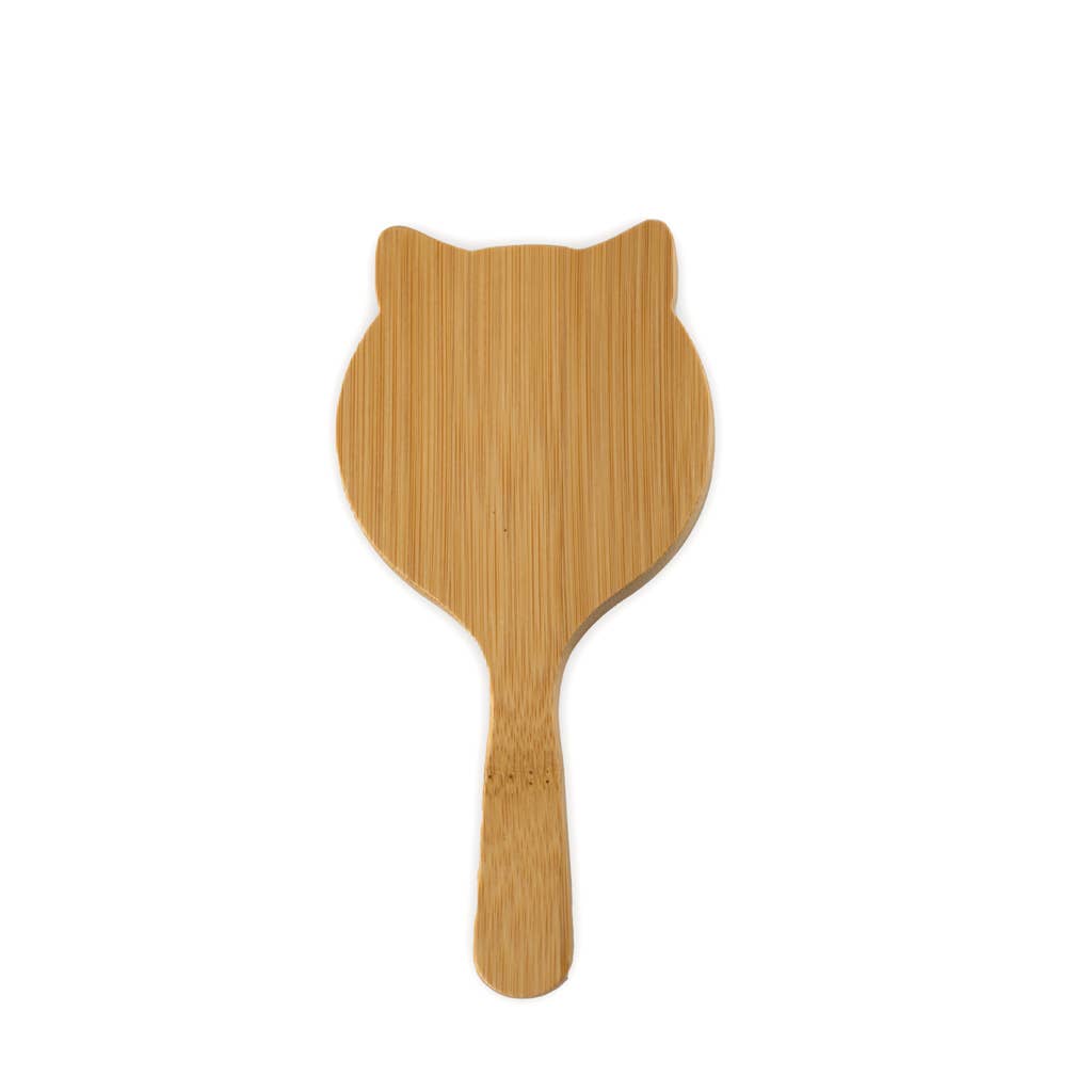 Kids Bamboo Hair Brush (Kitty Shaped)