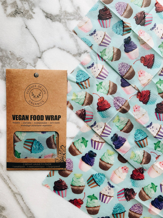 Vegan Food Wraps starter pack of 3