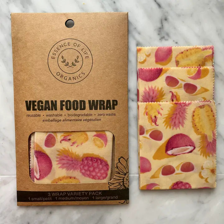 Vegan Food Wraps starter pack of 3