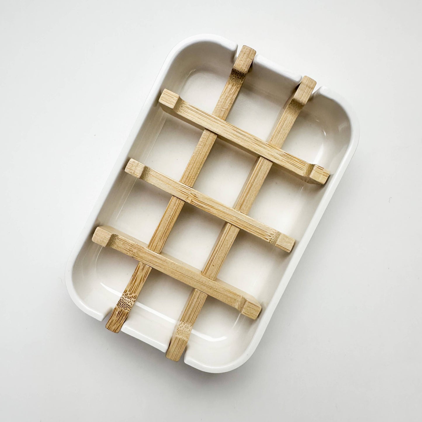 Biodegradable Bamboo and Starch Soap Dish