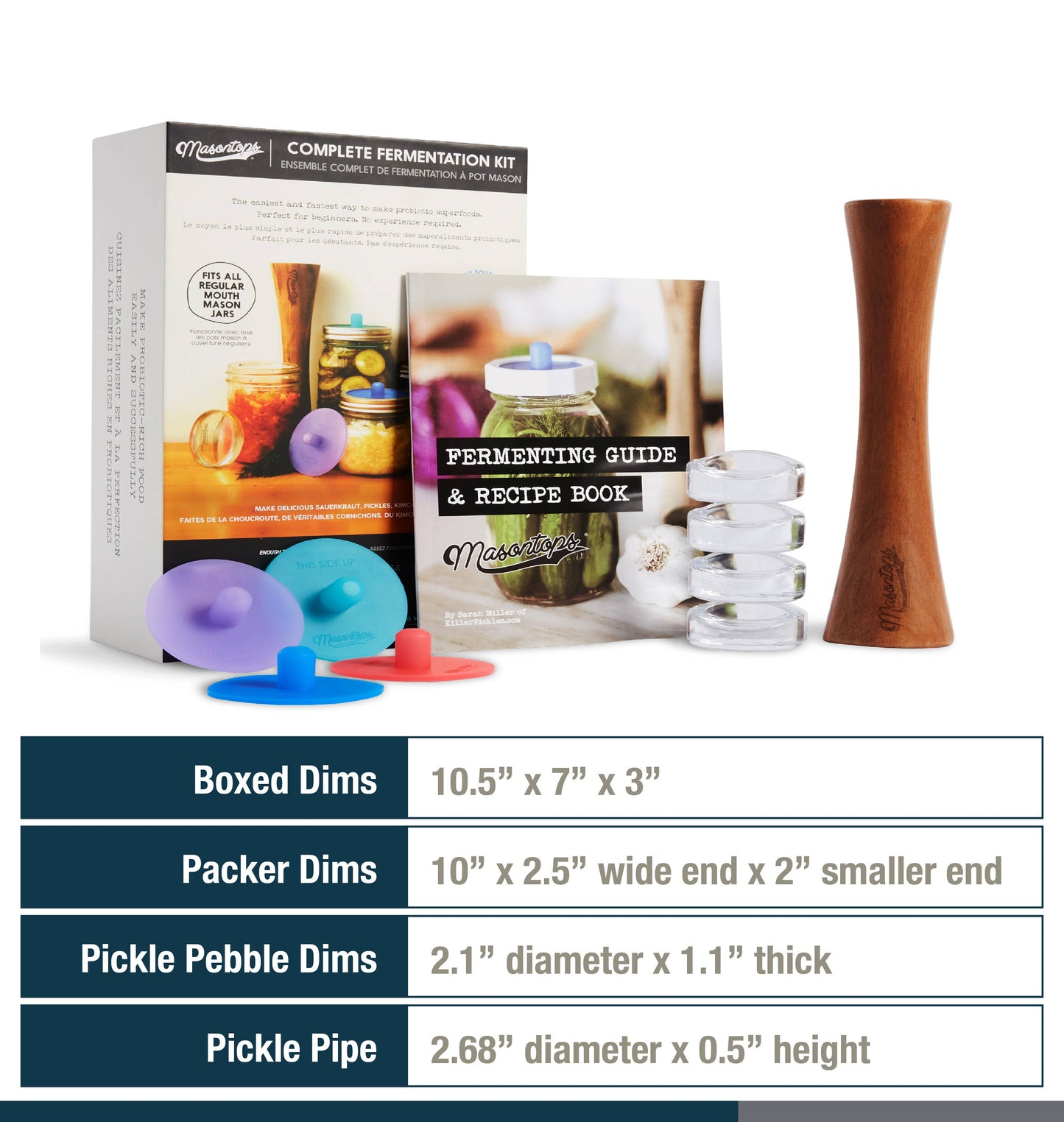 Complete Fermentation Kit for Mason Jars