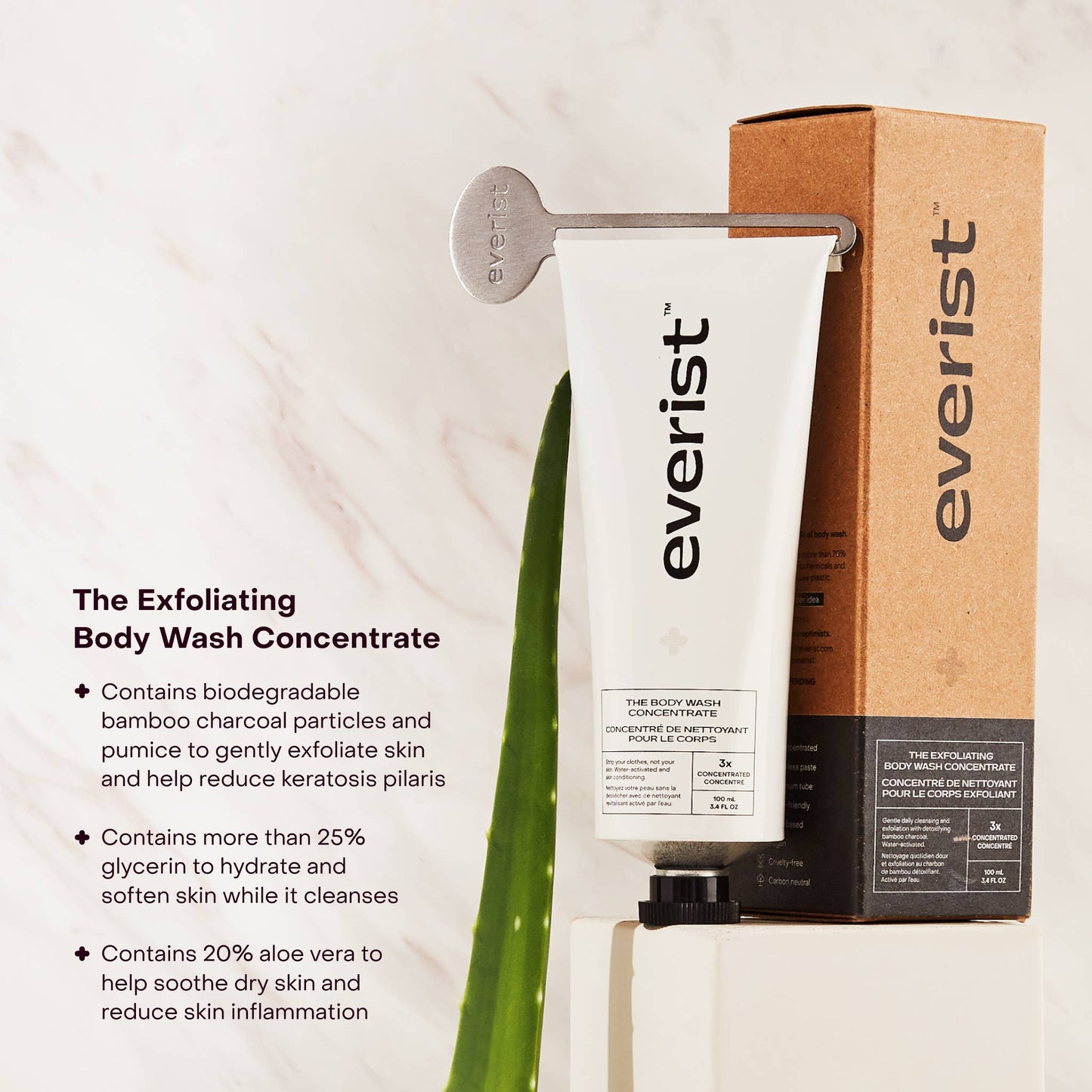 The Exfoliating Body Wash Concentrate - EVERIST