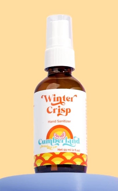 Cumberland Winter Crisp Hand Sanitizer- 2oz Bottle