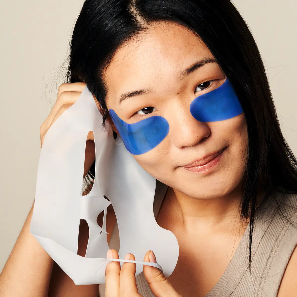 Reusable Silicone Face & Eye Mask Kit