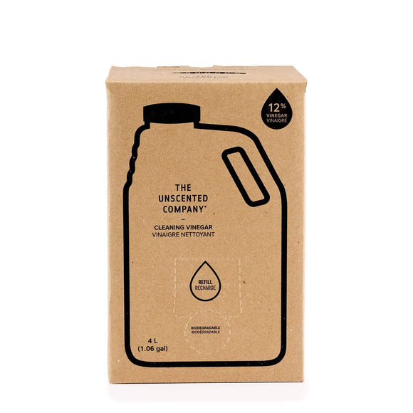 BULK Unscented Co. 12% Cleaning Vinegar- 4L Box