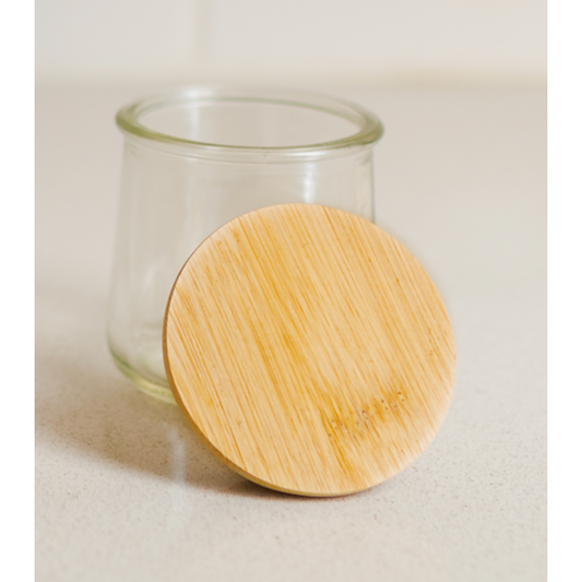 Bamboo Mason Jar Lids