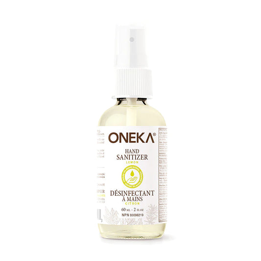 Oneka Lemon Scented Hand Sanitizer, 60 ml