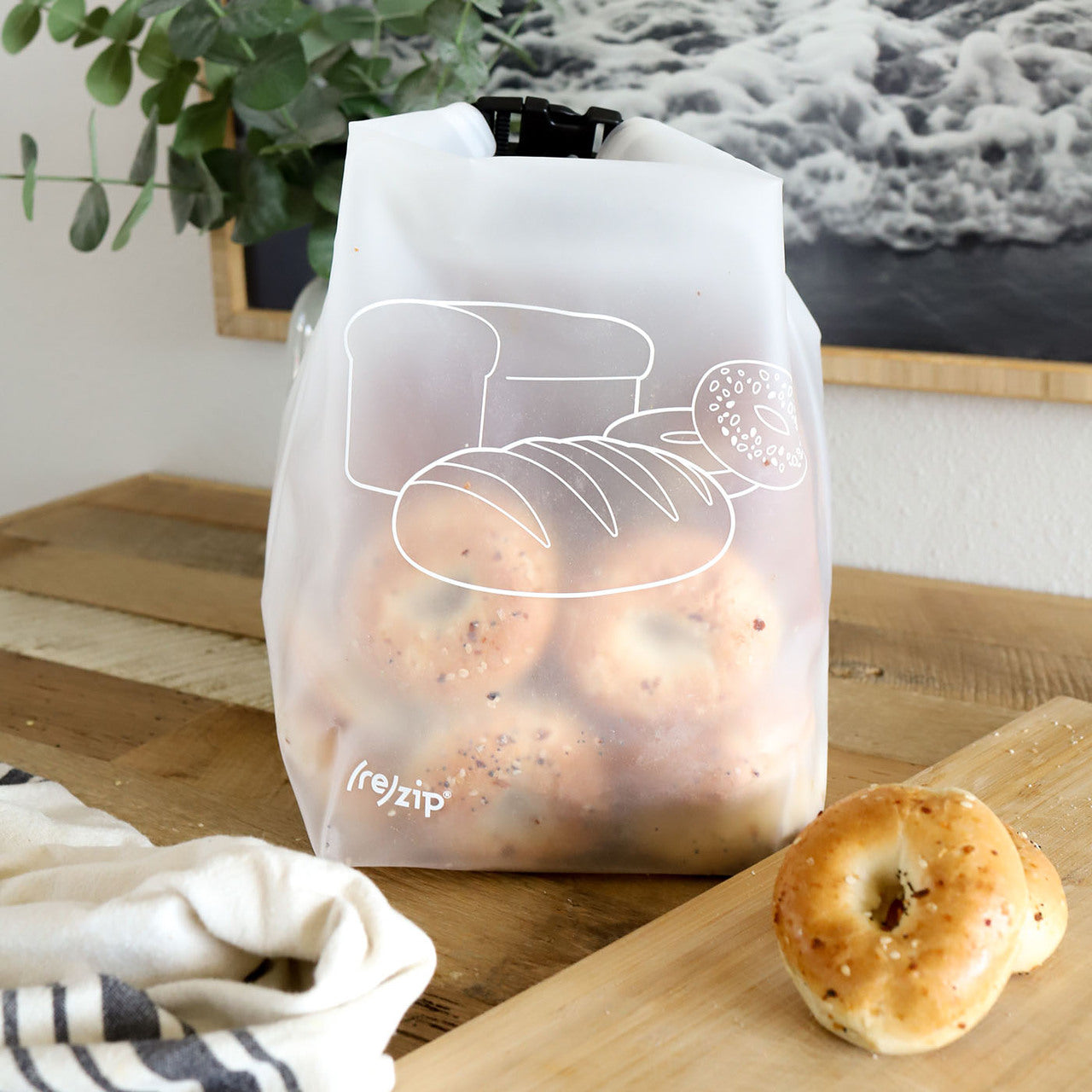 Re-Zip Bread and Pantry Roll Top Bag