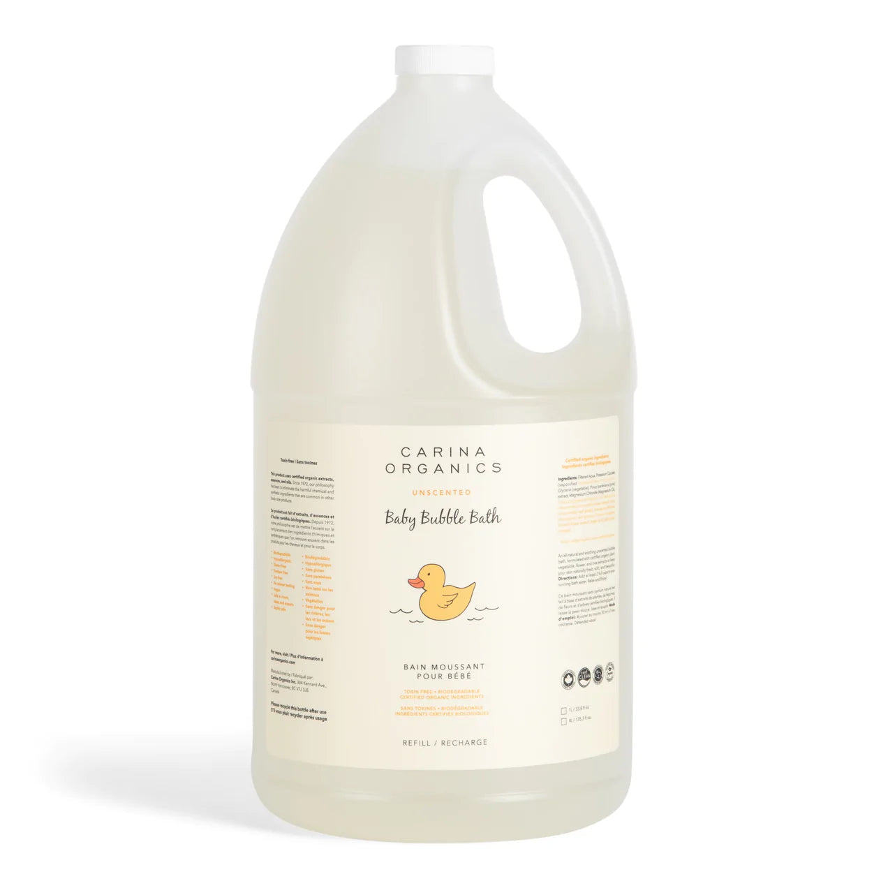 BULK Carina Baby Bubble Bath- 4L