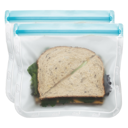 Lay-Flat Lunch Size Leakproof Reusable Storage Bag