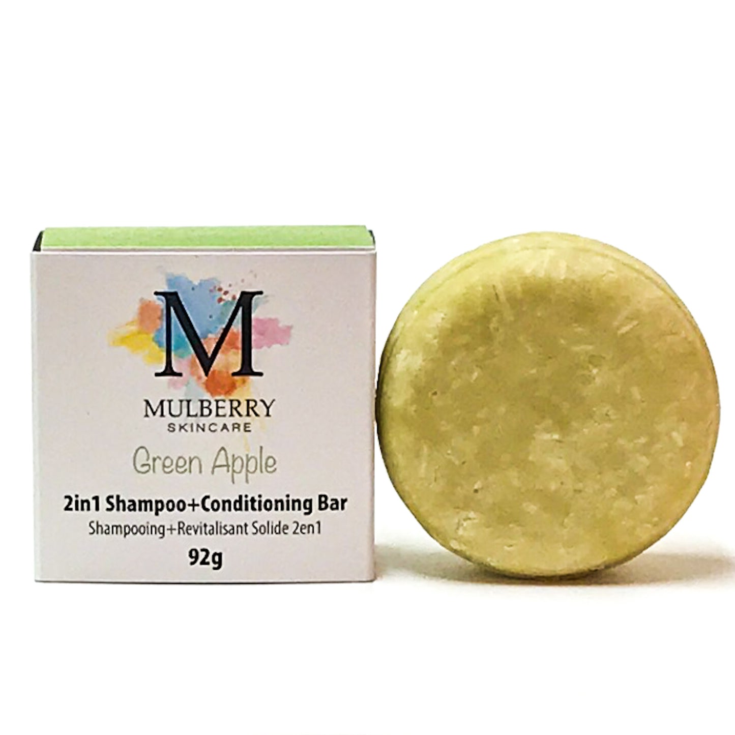 Conditioning Shampoo Bar: Green Apple