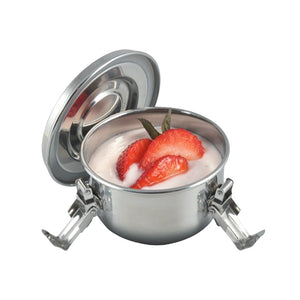 Stainless steel container, 8 cm / 3.14"