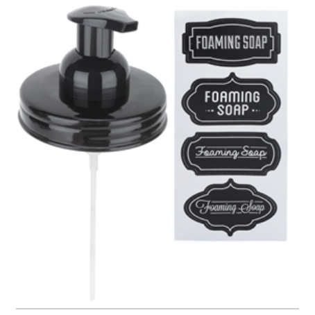 Regular Mason Jar Foaming Soap Dispenser Lids