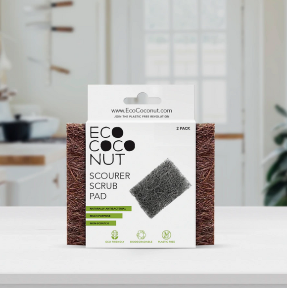 EcoCoconut Scrub Pads (2 pack)