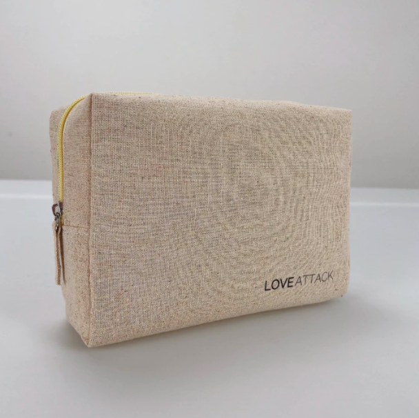 Natural Cotton Makeup Bag