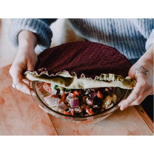 Reclaimed Textile Bowl Covers