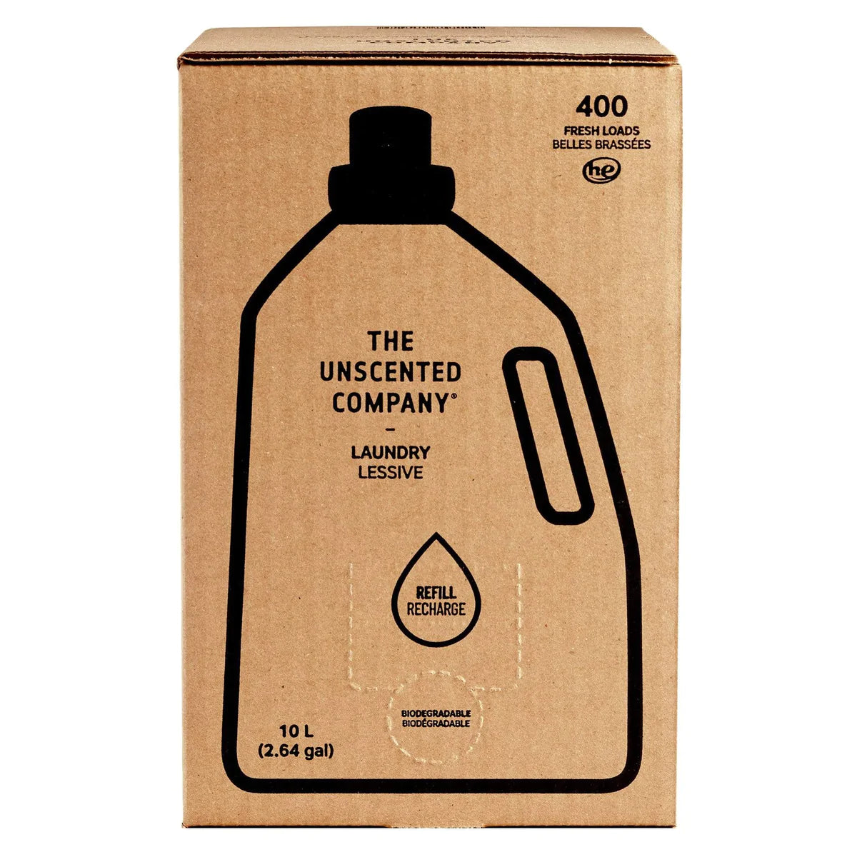 BULK Unscented Co. Laundry Liquid
