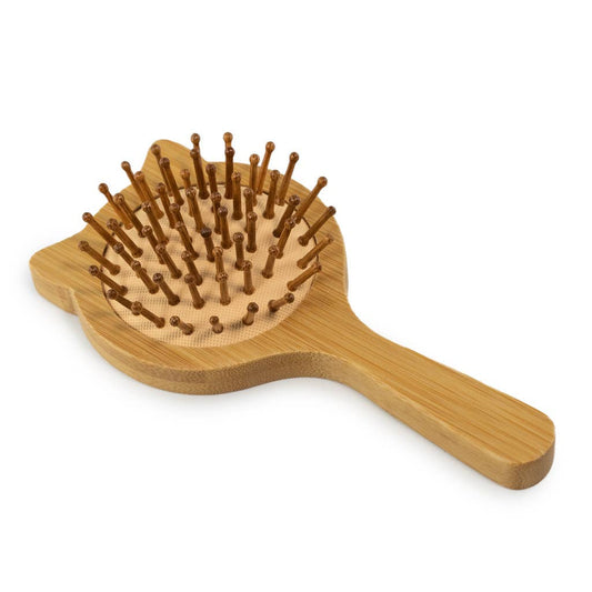 Kids Bamboo Hair Brush (Kitty Shaped)